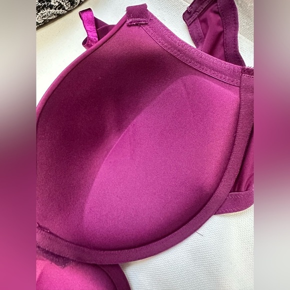 BRA Maidenform Self Expressions Purple Plum Everyday Push-Up Underwire Size 40D - Picture 11 of 12